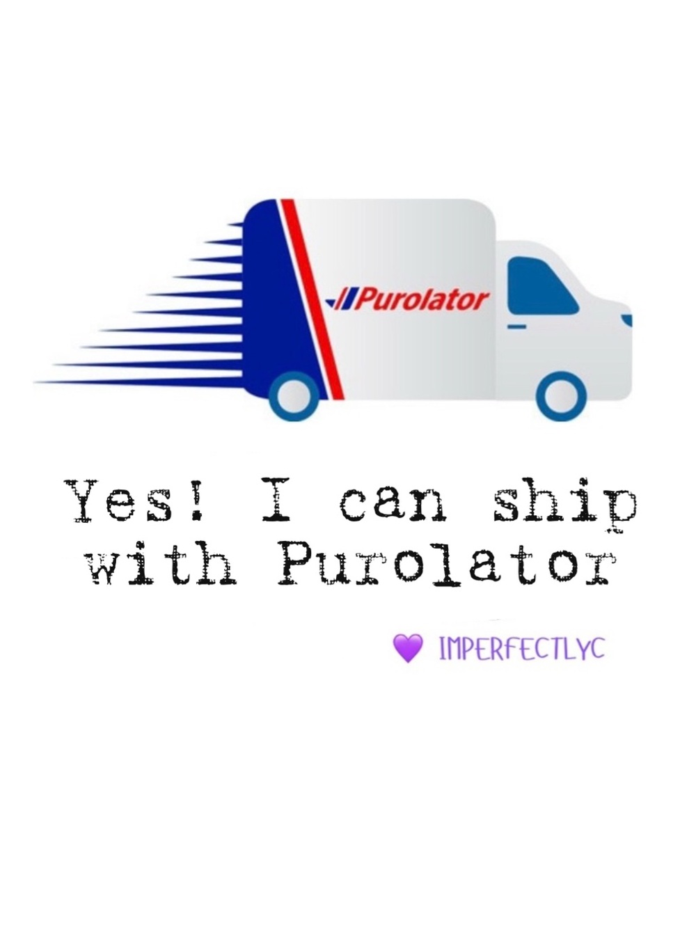 👍🏻 I can ship with Purolator 👍🏻